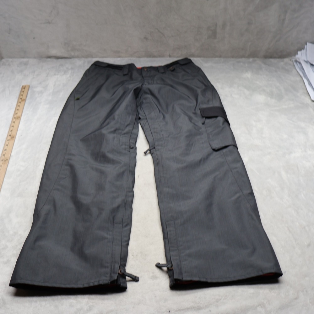 Planet Earth Snow Pants Men Medium Black Ski Winter Technical Eco Friendly 34x31